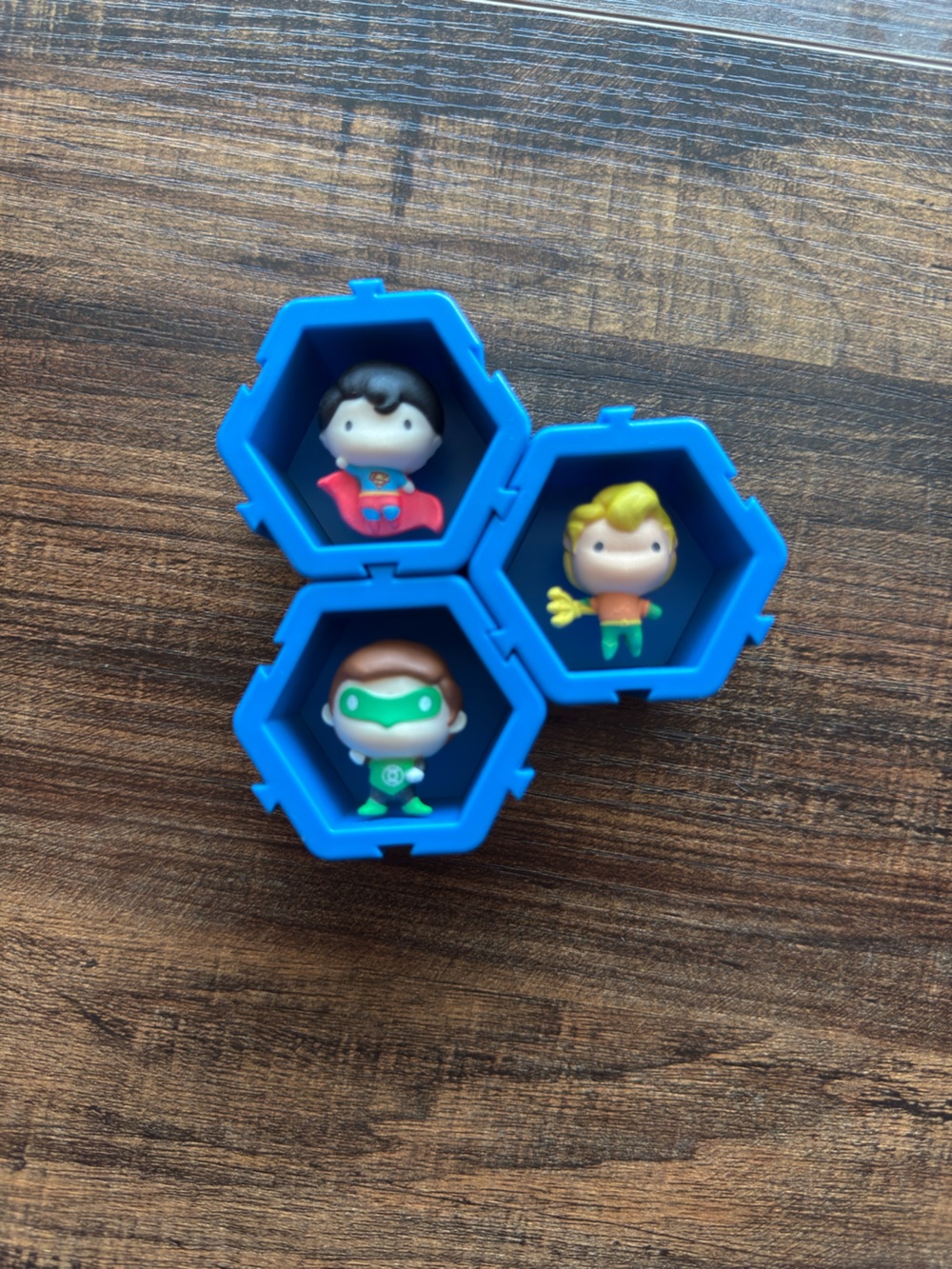 DC Comics Nano Pods Mini Figure Lot w/ Display Pods Mystery Box